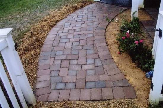 Paver Walkway